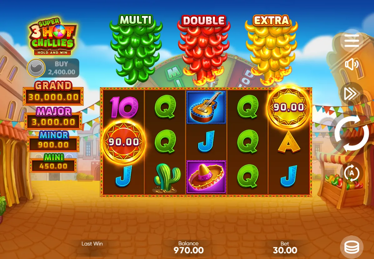 3 Super Hot Chillies Slot